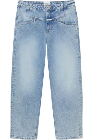 Closed Jeans dritti con lavaggio chiaro