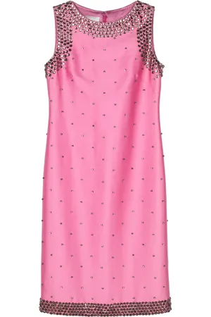 VALENTINO GARAVANI Abito midi con strass anni 2000