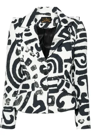 Vivienne Westwood Blazer con stampa astratta 2014