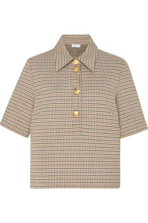 ROSETTA GETTY Polo a quadri