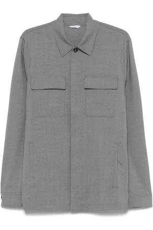 Manuel Ritz Giacca-camicia in lana