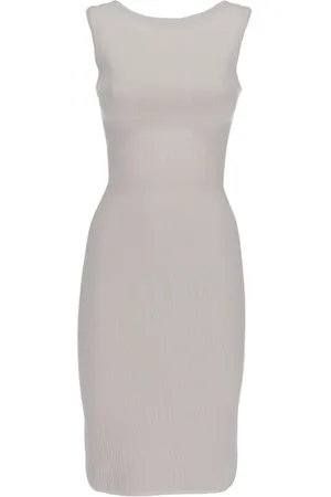 Alaïa Abito midi a coste anni 2000