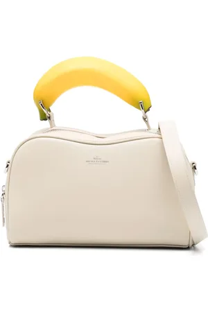 Maison Mihara Yasuhiro Borsa tote con manico a forma di banana