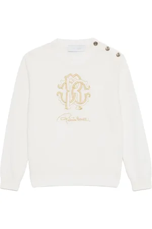 Roberto Cavalli Felpa con stampa logo