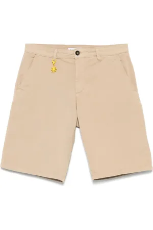 Manuel Ritz Logo-appliqu?? shorts