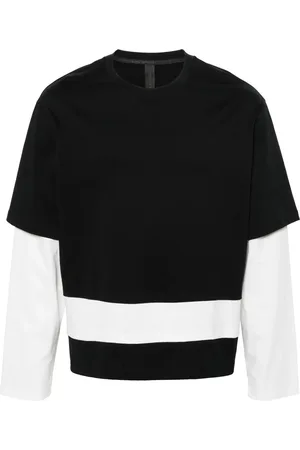 Neil Barrett T-shirt con design a strati