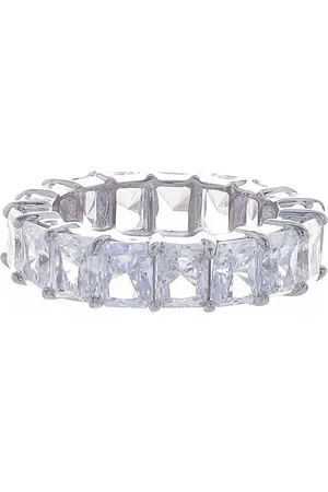 FANTASIA BY DESERIO Anello a fascia Eternity in oro Vermeil 14kt
