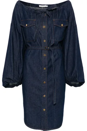 ZIMMERMANN Abito corto denim