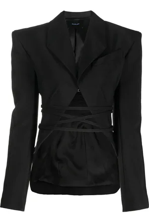 MUGLER Blazer con spacco