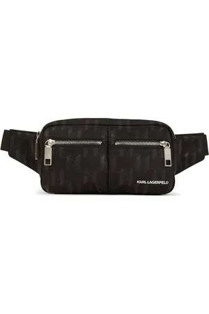 Karl Lagerfeld Marsupio con logo jacquard