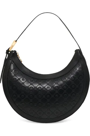 Marine Serre Borsa a spalla con monogramma goffrato