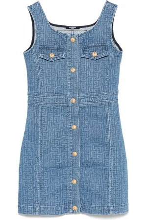 Balmain Abito con logo