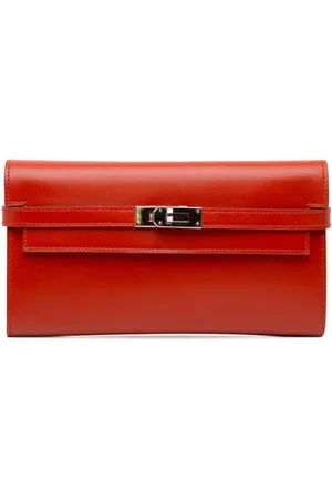 Hermès Portafoglio Kelly Longue in pelle Box Calf 2017