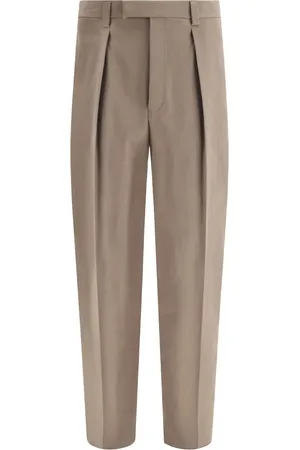 Salvatore Ferragamo Pantaloni con pieghe