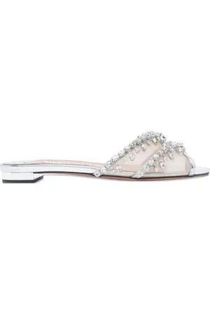 Aquazzura Sandali Temptation Crystal