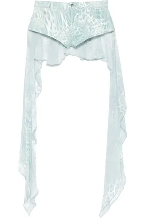 BLUMARINE Shorts con stampa