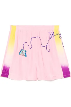 Sky High Farm Shorts con ricamo