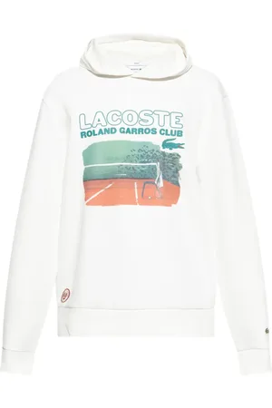 Lacoste Felpa Rolland Garros Club con cappuccio