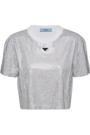 Prada T-shirt con strass