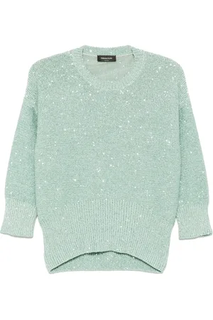 Fabiana Filippi Maglione con paillettes