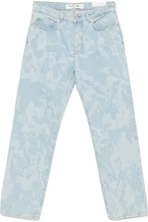 Lacoste Jeans con stampa astratta