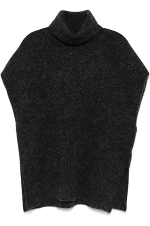 James Perse Tunica in maglia con collo a imbuto