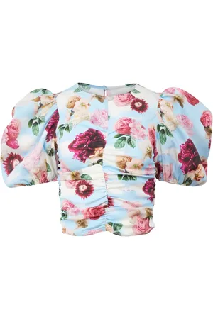 FLEUR DU MAL Top a fiori Dreamy