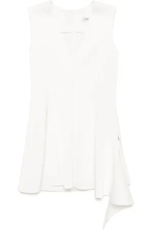 GOEN.J Top smanicato con scollo a V
