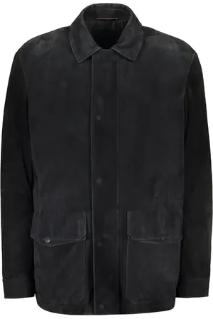 Ermenegildo Zegna Giacca in pelle scamosciata
