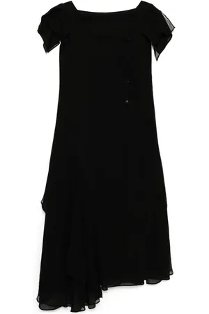 YOHJI YAMAMOTO Abito con scollo squadrato