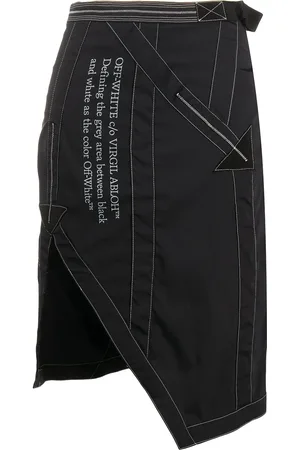 OFF-WHITE Gonna asimmetrica