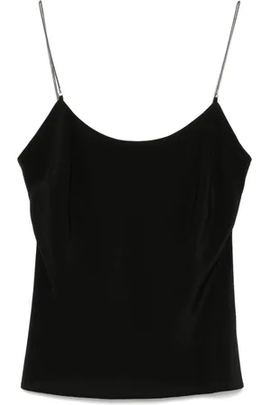 St Agni Top in seta con catena