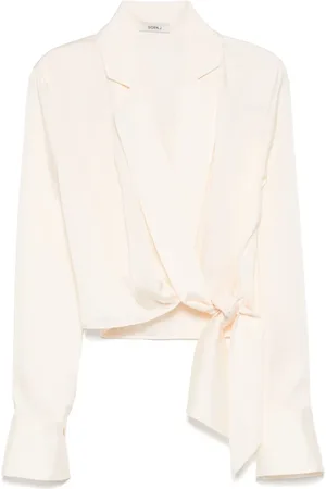 GOEN.J Blusa con scollo a scialle