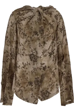 UMA WANG Camicia a fiori