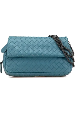 Bottega Veneta 2012-2024 Mini Nappa Intrecciato Expandable Chain crossbody bag