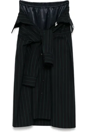 Maison Mihara Yasuhiro Gonna con design patchwork