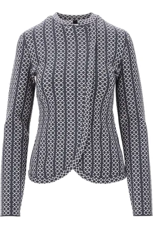 Emporio Armani Giacca con motivo geometrico