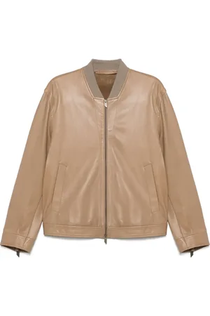 SALVATORE SANTORO Giacca in pelle con zip