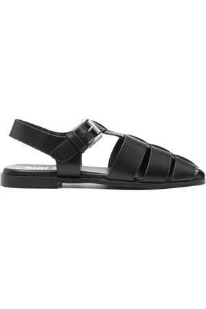 Bibi Lou Sandali in pelle con suola piatta