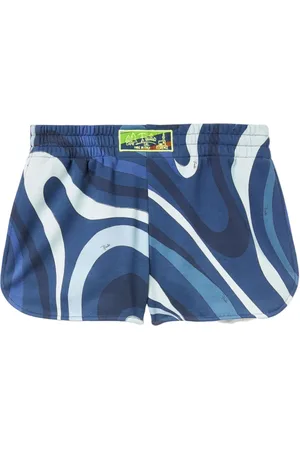 Puccini Shorts con stampa Marmo