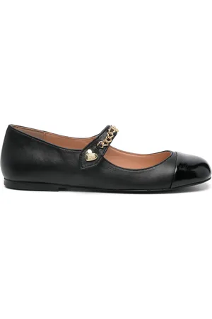 Moschino Ballerine con dettaglio a catena
