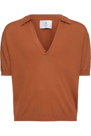 Seven Gauge Polo in cotone con ricamo logo