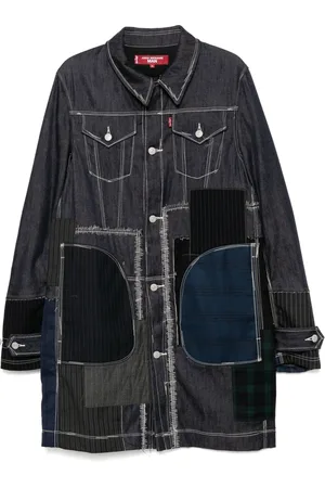 JUNYA WATANABE Cappotto con design patchwork