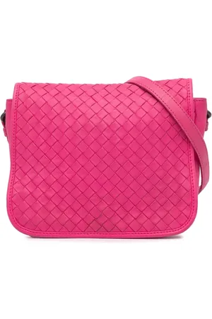 Bottega Veneta Borsa a tracolla Intrecciato in nappa con battente 2012-2024