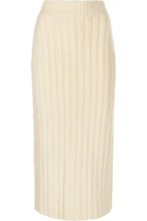 Jil Sander Gonna midi a coste