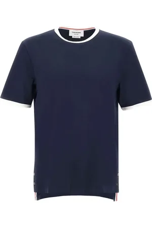 Thom Browne T-shirt con finiture a contrasto