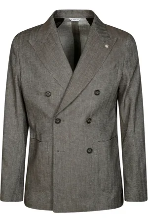 Manuel Ritz Blazer con motivo spigato
