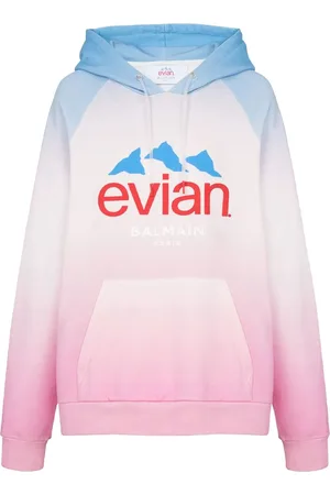 Balmain Felpa con cappuccio x Evian
