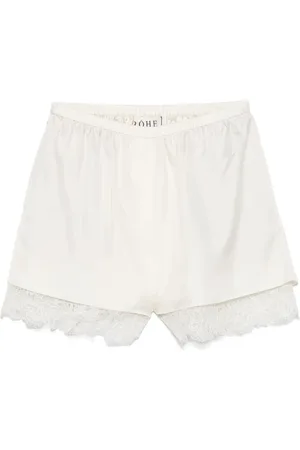 Rohe Shorts in pizzo e seta