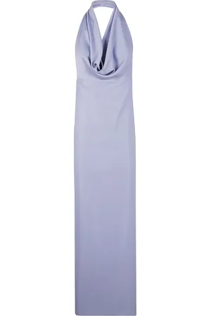 DRHOPE Abito con scollo drappeggiato